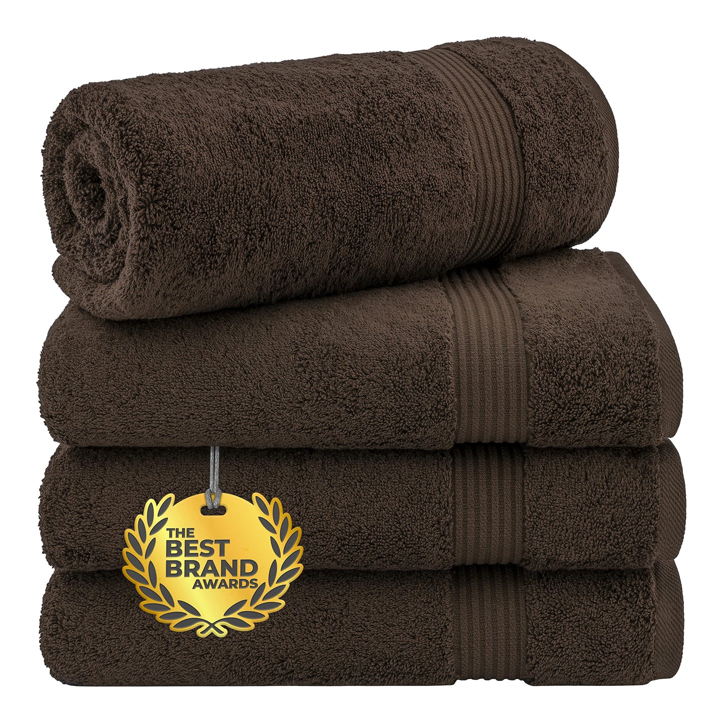 Cotton Paradise 6 Piece Towel Set, 100% Cotton Soft Absorbent Turkish Towels for Bathroom, 2 Bath Towels 2 Hand Towels 2 Washcloths, Lilac Towel Set