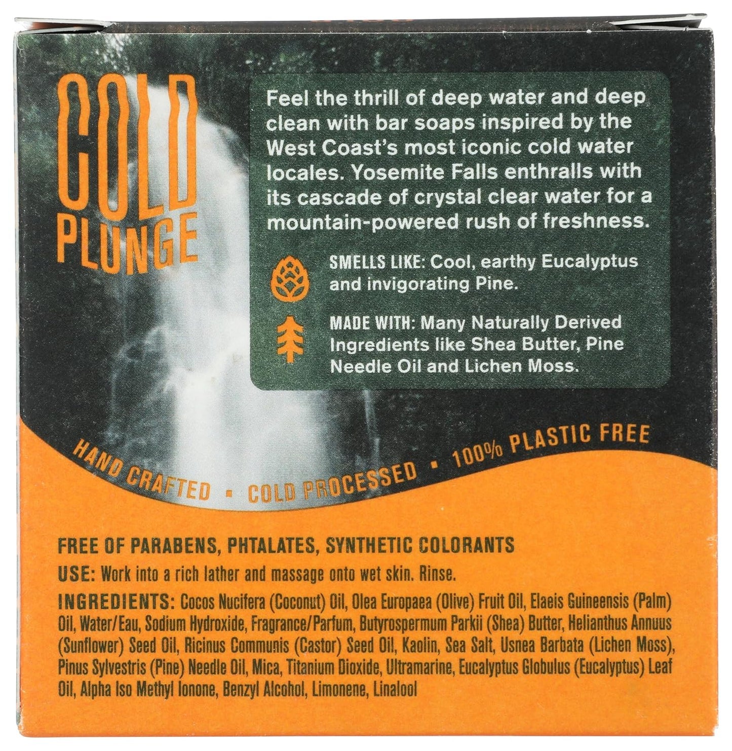 EVERY MAN JACK Yosemite Falls Cold Plunge Soap Bar, 5 OZ