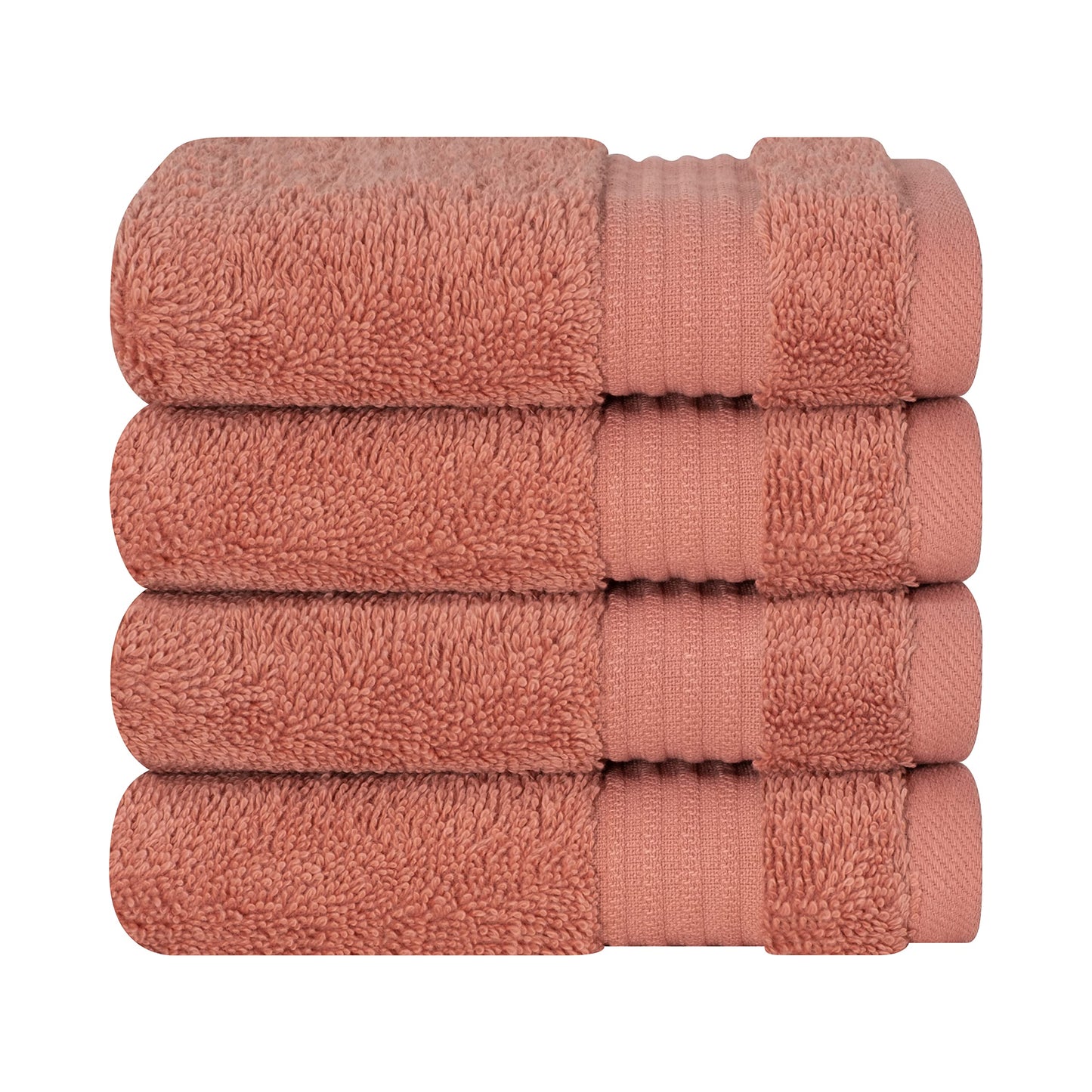 Cotton Paradise 6 Piece Towel Set, 100% Cotton Soft Absorbent Turkish Towels for Bathroom, 2 Bath Towels 2 Hand Towels 2 Washcloths, Lilac Towel Set