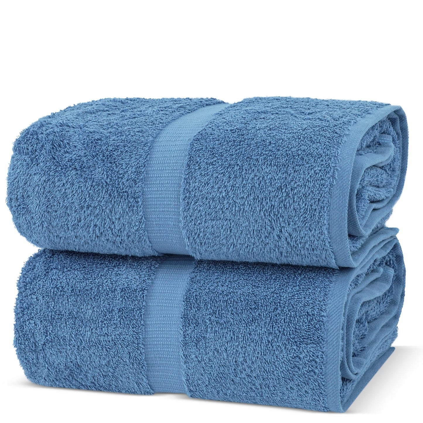 Chakir Turkish Linens | Hotel & Spa Quality 100% Cotton Premium Turkish Towels | Soft & Absorbent (4-Piece Bath Towels, Dark Gray)