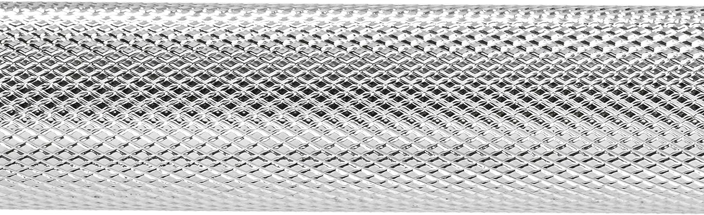 Sunny Health & Fitness 60-Inch Chrome Barbell Bar or High-Density Foam Barbell Pad – Strength Training Gear for Squats, Deadlifts, Hip Thrusts, Bench Press, Lunges & Full-Body Home Gym Workouts