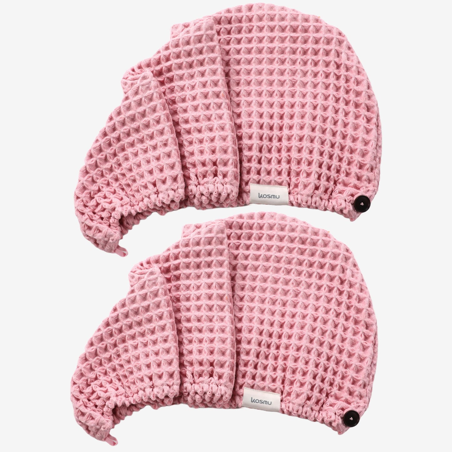 Luxury Japanese Cotton Waffle Bath Towel | Plush, Absorbent, and Quick Dry (Coral Orange, Hand Towel, 32" x 16")