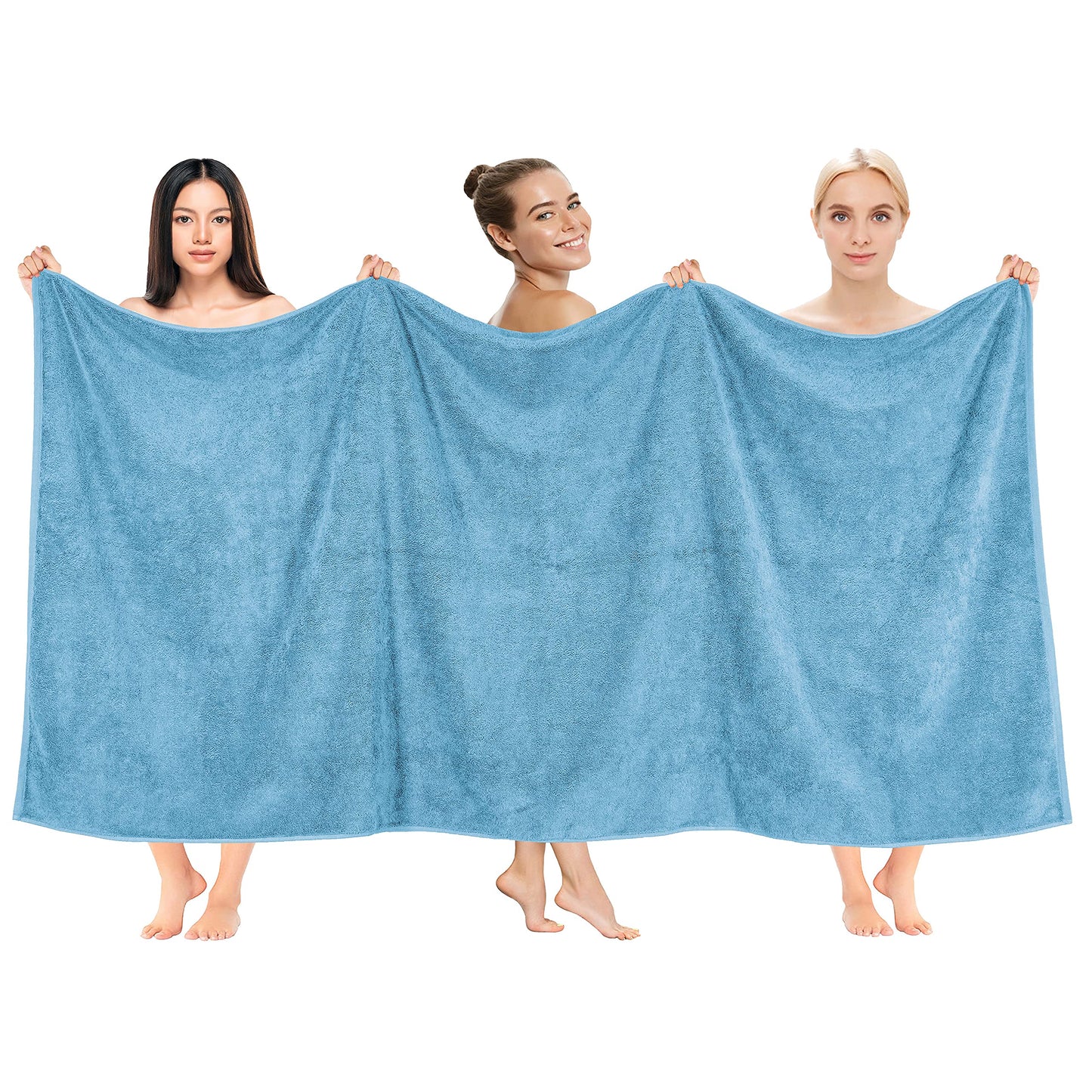 Cotton Paradise 6 Piece Towel Set, 100% Cotton Soft Absorbent Turkish Towels for Bathroom, 2 Bath Towels 2 Hand Towels 2 Washcloths, Red Towel Set