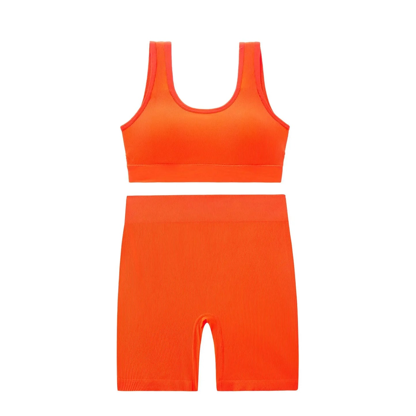 Large Size Women's Breathable Back Belly Pants Sports Fitness Yoga Set Workout Clothes for Women Yoga Set