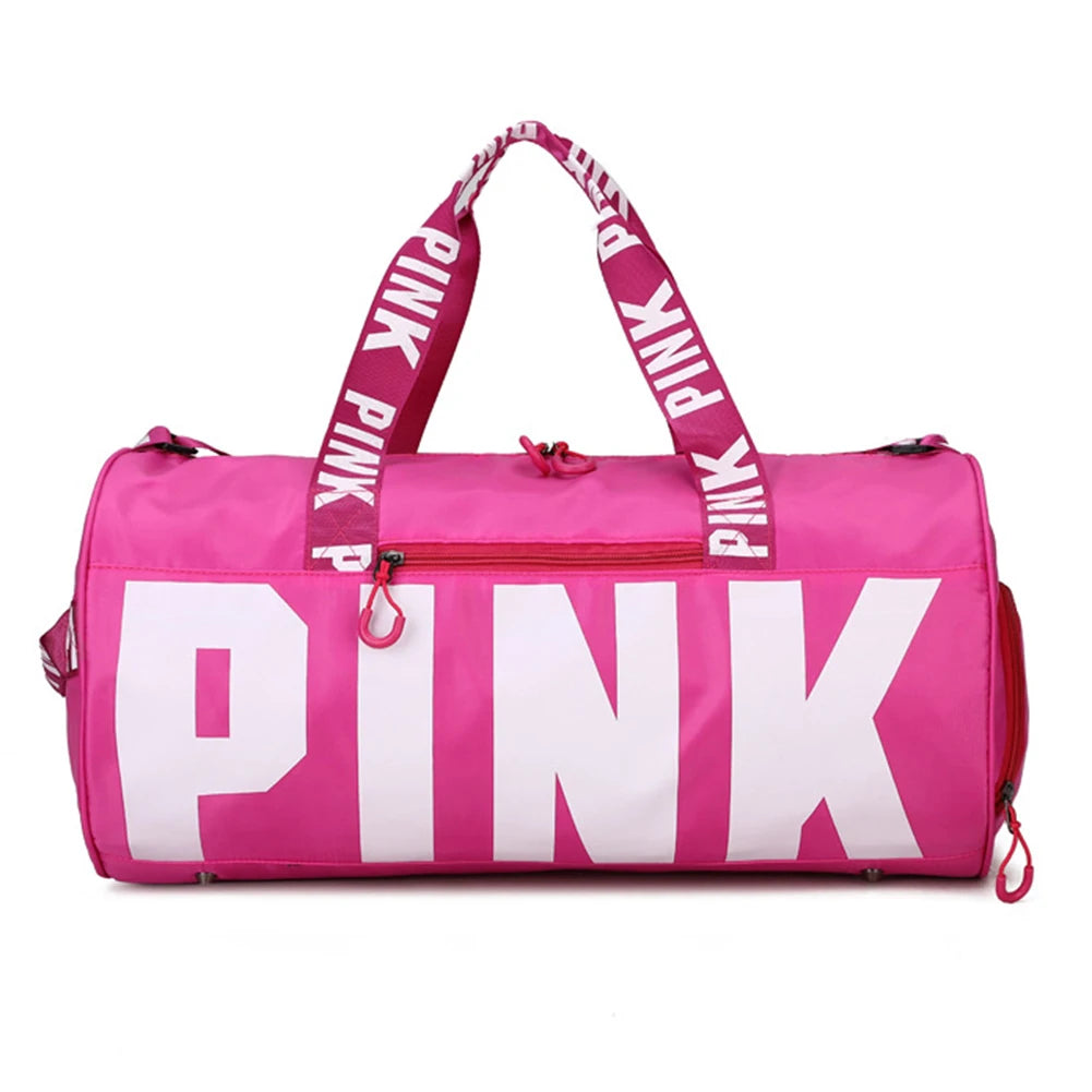 Handheld Fitness Bag Adjustable Shoulder Strap Dry Wet Separation Bags with Shoe Compartment Wear-resistant for Outdoor Football