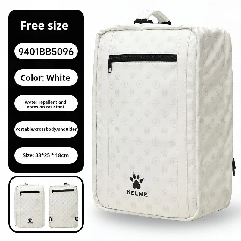 Kelme Football Training Bag School Student Backpack Large Capacity Multi-layer Football Shoe Storage Bag Sports Messenger Bag