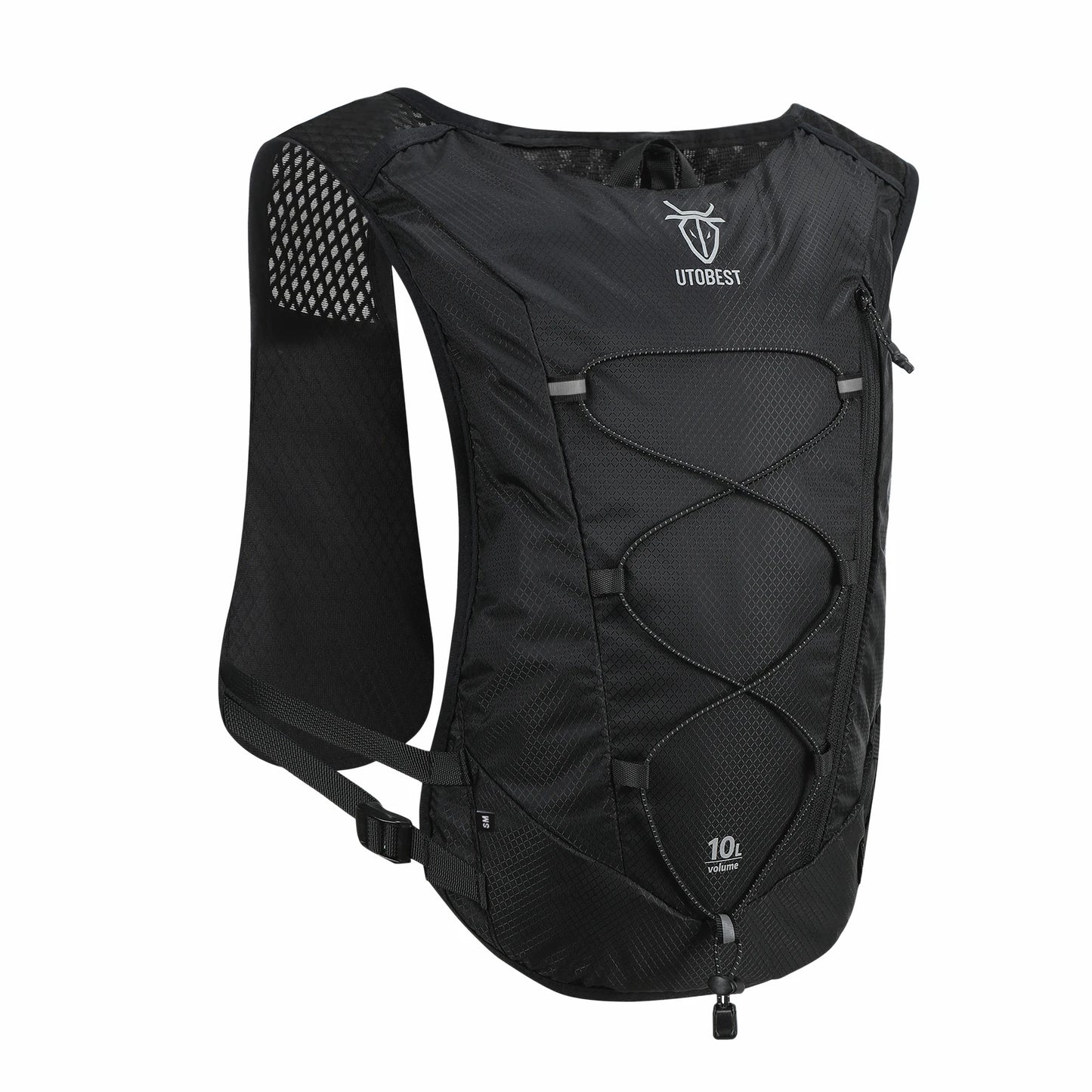 UTOBEST Trail Running Backpack 10L Ultra Lightweight Hydration Vest with 2L Water Bladder for Outdoor Hiking Cycling Marathon