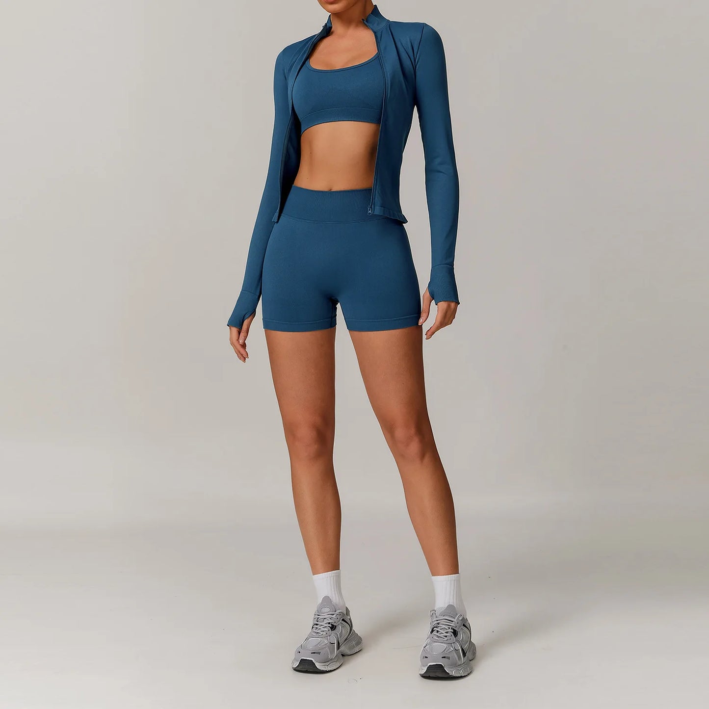 Sportswear Seamless Yoga Set 2/3PCS Gym Clothes Sportswear Yoga Suits For Women Fitness Set Tracksuits Sports Bra Gym Leggings