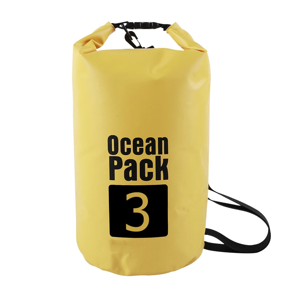 PVC Swimming Bucket Dry Bag Tow Float Dry Bag Double Air Bag Waterproof Double AirBags For Swimming Pool Open Water Sport Tools