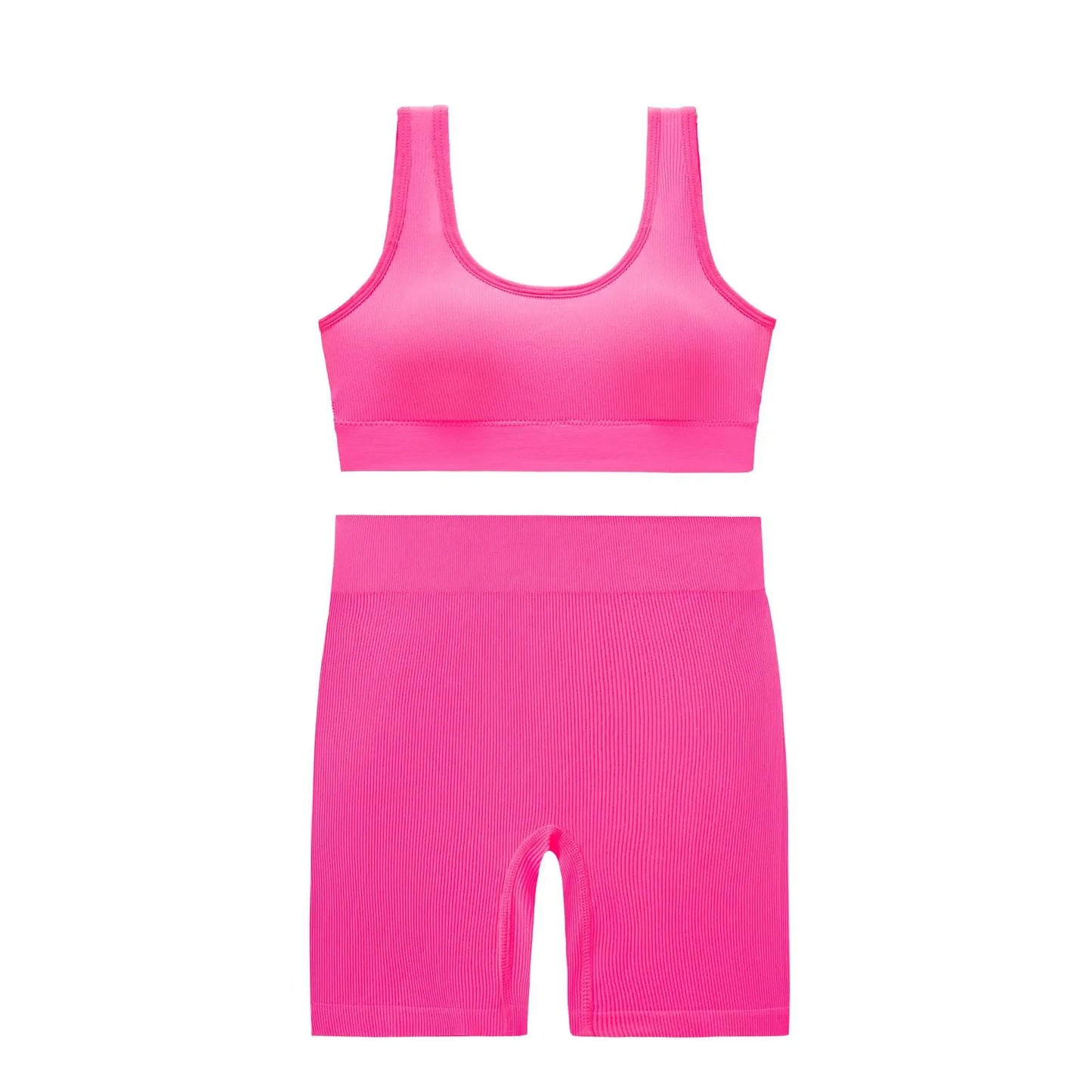 Large Size Women's Breathable Back Belly Pants Sports Fitness Yoga Set Workout Clothes for Women Yoga Set