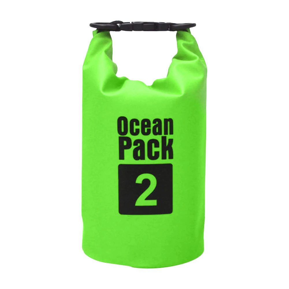 PVC Swimming Bucket Dry Bag Tow Float Dry Bag Double Air Bag Waterproof Double AirBags For Swimming Pool Open Water Sport Tools