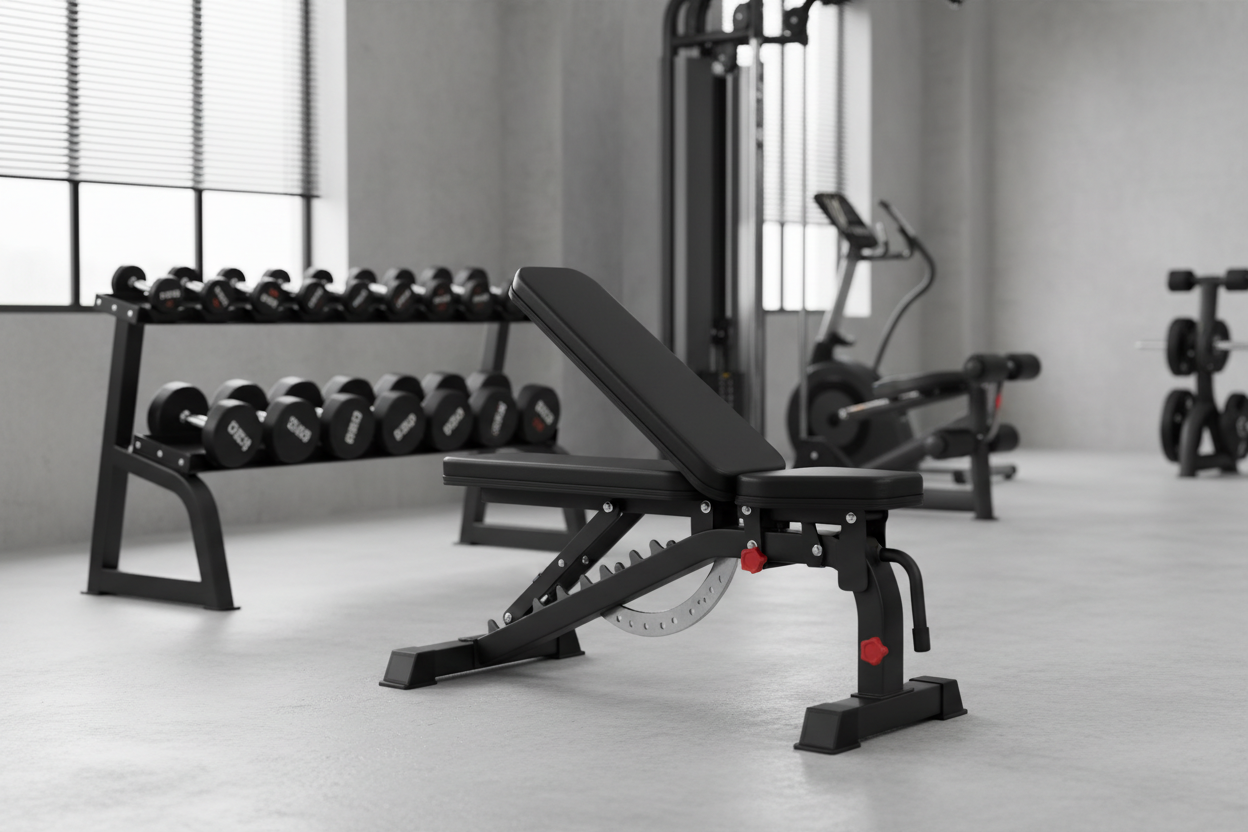 Home & Gym Workout Benches & Dumbell Racks