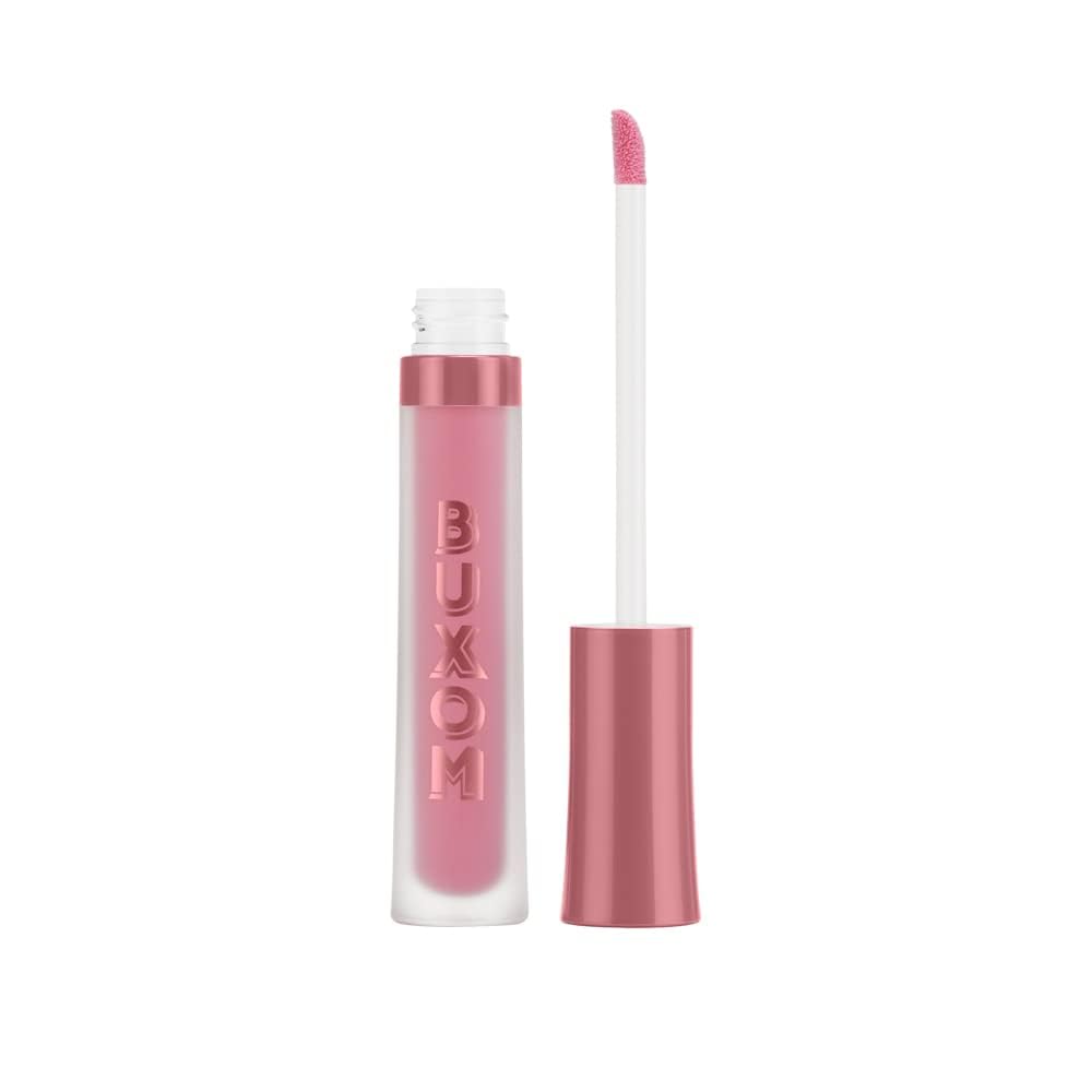 BUXOM Full-On Plumping Lip Cream, Hydrating Lip Plumper Gloss with Peptides & Hyaluronic Acid, High-Shine Tinted Formula for Fuller, Softer Lips, Cruelty-Free