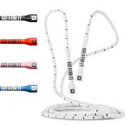 Sportbit Elite Beaded Jump Rope - Adjustable Speed Rope for Fitness, CrossFit, Boxing - Tangle-Free, Lightweight