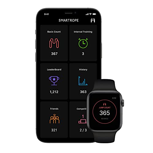 [Tangram Factory] Smart Rope - LED embedded Jump Rope - See your fitness data in MID-AIR