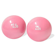 Trademark Innovations Weighted Toning Exercise Ball - Set of 2