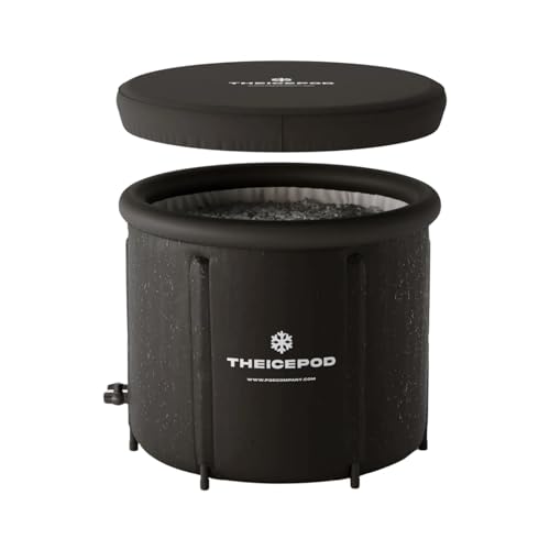 The Ice Pod – Portable Ice Bath for Recovery & Wellness – Collapsible Design with Thermal Lid – For Athletes & Everyday Cold Plungers - The Pod Company