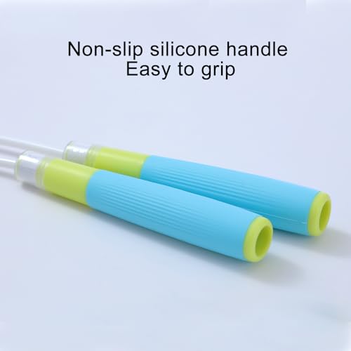 jump rope for kids women and men,Lightweight jump rope with double ball bearing system, Adjustable Tangle-Free Fitness Skipping Ropes with Silicone Comfortable Grips