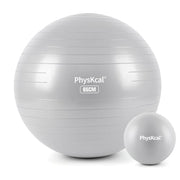 Yoga Ball for Exercise, Pilates Set, 4 Sizes Fitness Ball for Workout, Birthing, Pregnancy, Physical Therapy- Pump Included