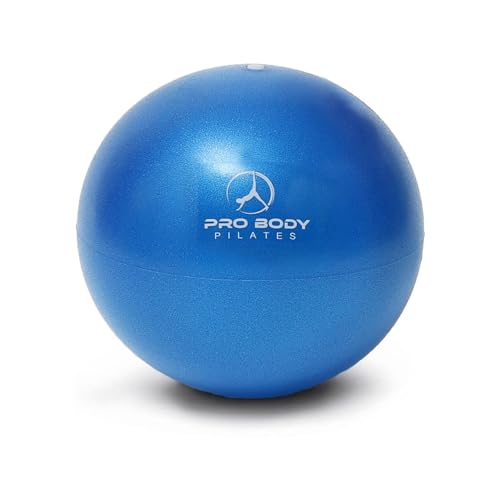 ProBody Pilates Small Exercise Ball - 9 Inch Workout Ball for Stability, Barre, Yoga, Core & Physical Therapy