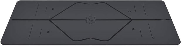 Liforme Original Yoga Mat – Free Yoga Bag Included - Patented Alignment System, Warrior-like Grip, Non-slip, Eco-friendly, sweat-resistant, long, wide, 4.2mm thick mat for comfort