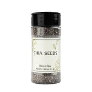 Olive & Vine Chia Seeds, Nutty Flavor, for Smoothies & Baking, Rich Tradition, Authentic Taste, for Global Recipes (2.88 Ounce)