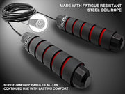 Jump Rope Workout Fitness Exercise Equipment Home Gym, Men Women and kids, Health,From Only U, (Multiple Colors)