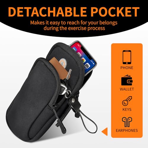 Prodigen Adjustable Weighted Vest, 0-10 lb/0-12 lb/0-18 lb Weight Vest for Women and Man with 8 Removable Sandbag and Pocket | Weighted Vest for Walking, Running, Weight Loss, Strength Training