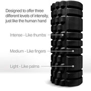 Trigger Point Releasing Foam Massage Roller with Medium Compression for Exercise, Stretching, and Muscle Recovery - Relieves Muscle Tightness, Improves Mobility, and Circulation