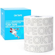 OK TAPE Turf Tape Football, Extra Wide Kinesiology Tape, Protects Arm from Turf Burn, Waterproof, Flexible, Super Sticky, White Athletic Tape (4 Inch x 30 Feet)