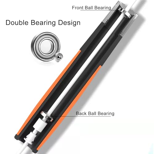 jump rope for kids women and men,Lightweight jump rope with double ball bearing system, Adjustable Tangle-Free Fitness Skipping Ropes with Silicone Comfortable Grips