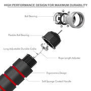 Jump Rope Workout Fitness Exercise Equipment Home Gym, Men Women and kids, Health,From Only U, (Multiple Colors)