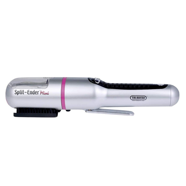 Split Ender Mini – Original Cordless Split End Hair Trimmer for Dry, Damaged, Brittle, Broken, Curly, Frizzy, or Straight Hair – Battery Operated (3 AAA) – at Home Hair Care & Styling Tool – Pink