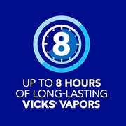 Vicks VapoRub Advanced Plus, Powerful Cough Suppressant, Topical Chest Rub & Analgesic Ointment, Medicated Vicks Vapors, Fast Cough Relief, 2.82oz x 2