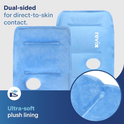 REVIX Wrist Ice Pack Wrap for Carpal Tunnel, Reusable Gel Ice Pack for Hand Relaxation, Cold Compress, Enhancing Comfort and Soothing Fatigue, 1Pack