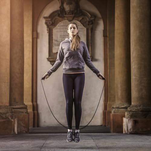 Jump Rope for Fitness Adjustable Rope for Men, Women, and Kids Ideal for Cardio and Training Workouts