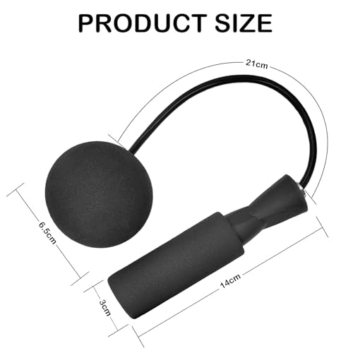 Jump Rope Ropeless Skipping Rope for Fitness Training Exercise, Adjustable Weighted Cordless Jump Rope for Men Women Kids