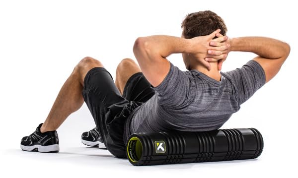 TRIGGERPOINT Performance Therapy Grid Patented Multi-Density Foam Massage Roller Exercise, Deep Tissue&Muscle Recovery Relieves Muscle Pain & Tightness, Improves Mobility & Circulation