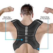 Weighted Vest Weight Vest for Men Women Kids Weights Included, Body Weight Vests Adjustable for Running, Training Workout, Jogging, Walking