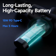 Percussion Massage Gun Deep Tissue with Heat and Cold, Portable Handheld Muscle Massager, Percussion Back Body Masajeador 12mm Amptitude for Athletes, Runner, Gifts for Men Women