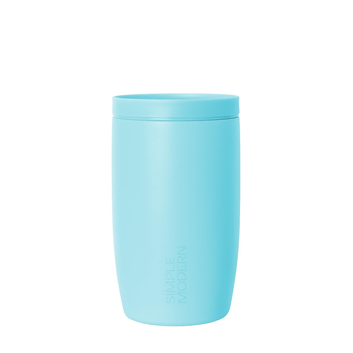 Simple Modern Travel Coffee Mug Tumbler with 360° Lid | Ceramic-Lined Insulated Stainless Steel Cold Brew Iced Coffee Cup | Gifts for Women Men Her Him | Voyager Signature | 16oz | Sea Glass Sage