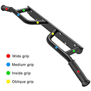 Kipika Heavy Duty Wall Mounted Doorway Pull Up Bar, Multifunctional Chin Up Bar, Portable Fitness Door Bar, Body Workout Home Gym System