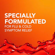 Vicks DayQuil & NyQuil Intense Flu Liquid, Value Pack, Over-The-Counter, Multi-Symptom, Powerful Relief for Body Aches, Fever, Headache, Sore Throat, and Cough, 6 Hour Relief, Cherry Flavor, 12 FL OZ