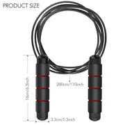 Jump Rope,Adjustable Jumping Rope,Tangle Free Fast Ball Bearings Skipping Ropes,Suitable for Men, Women, and Kids,Fitness,Workout and Slimming at Home,School.