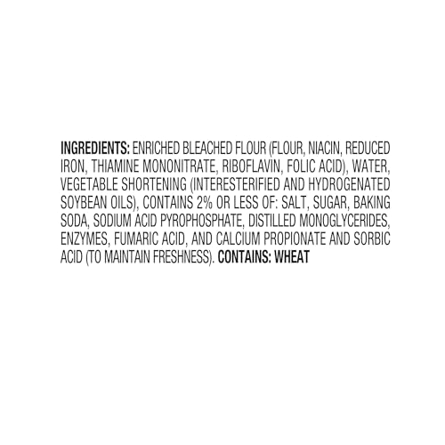 Mission Street Taco Flour Tortillas, Mini Soft Taco Size, 12 Count