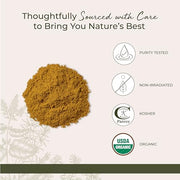 Starwest Botanicals Organic Curry Powder with Salt - Seasoning for Cooking, Spice Blend of Turmeric, Cumin, Coriander, Fenugreek, Cayenne, & Ginger, Certified Kosher, Non-GMO - Bulk 1 lb Bag