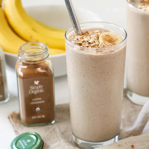 Simply Organic Ceylon Ground Cinnamon, 2.08 Ounce, Non-GMO Organic Cinnamon Powder