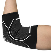 Kunto Fitness Elbow Brace Compression Support Sleeve (Shipped From USA) for Tendonitis, Tennis Elbow, Golf Elbow Treatment - Reduce Joint Pain During Any Activity!