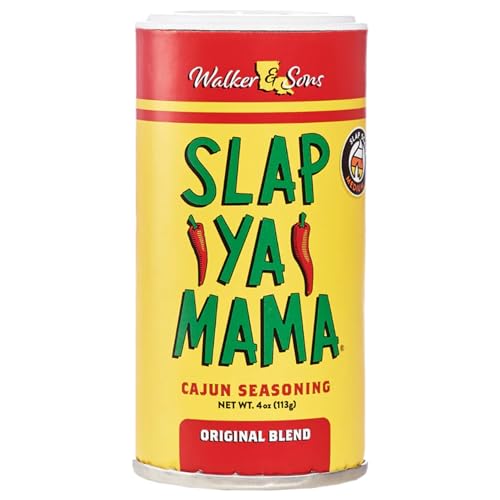 Slap Ya Mama Cajun Seasoning from Louisiana, Original Blend, No MSG and Kosher, 4 Ounce