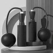 Weighted Jump Rope Without Rope Skipping Rope No Line Speed Rope Cordless For Fitness Workout Anywhere Ropeless Bod Rope for Exercise Training Beachbody Build